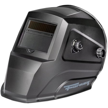 FORNEY Auto-Darkening Variable Shade Welding Helmet, Black FO7278